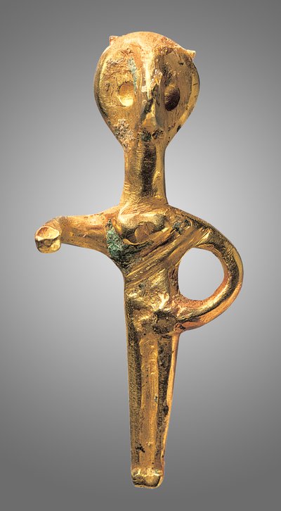 Figurine of a female deity, c.2000-1550 BC by Phoenician